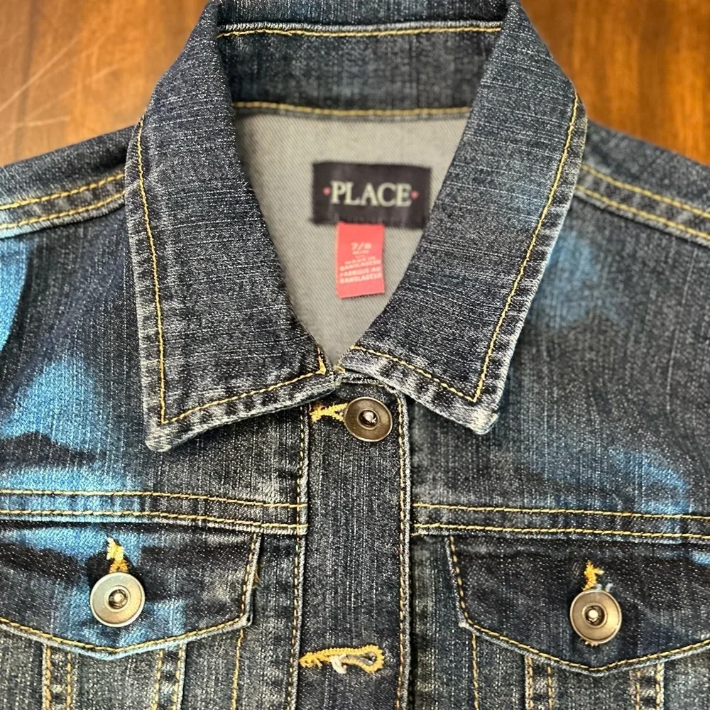The Children's Place Classic Blue Denim Jacket‎